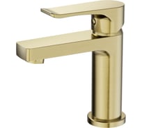 Смеситель для раковины Wonzon & Woghand брашированное золото WW-A40222-BG