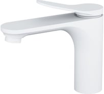 Смеситель для раковины Wonzon & Woghand белый матовый WW-A40482-MW