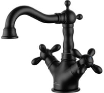 Смеситель для раковины Wonzon & Woghand черный матовый WW-88139020-MB