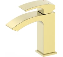 Смеситель для раковины Wonzon & Woghand брашированное золото WW-88139009-BG