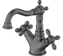 Смеситель для раковины Wonzon & Woghand темный графит WW-88139020-BGM