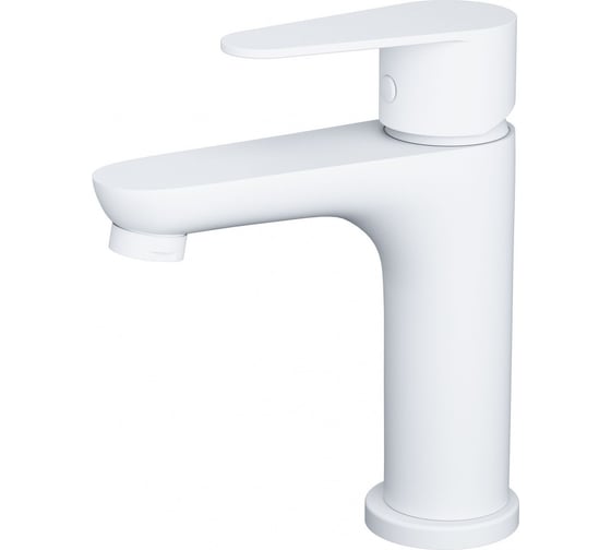 Смеситель для раковины Wonzon & Woghand белый матовый WW-A40202-MW