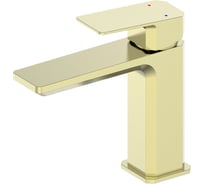 Смеситель для раковины Wonzon & Woghand брашированное золото WW-88139011-BG