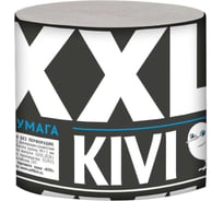 Бумага туалетная Kivi XXL серая, 1 слой, без втулки, 76м 4612754820085 00-00000145