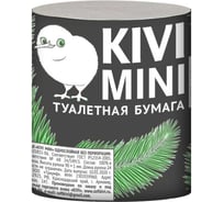 Бумага туалетная Kivi mini серая, 1 слой, без втулки, 24м 4612754820092 00-00000144