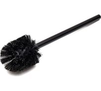 Ершик для туалета KROFFOS Brush Charcoal с ручкой из нержавеющей стали, окрашенный в чёрный цвет 890750