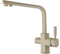 Смеситель для кухни под фильтр KAISER Decor боковой O35 бежевый мрамор 40144-7 ORA