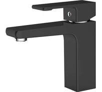 Смеситель KAISER Elite тюльпан с гайкой O35 черный 01011-2