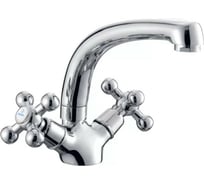 Смеситель KAISER Carlson Lux тюльпан, крест 11061