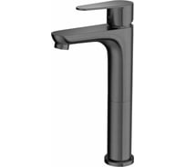 Смеситель для раковины высокий Wonzon & Woghand, темный графит WW-A40232-BGG