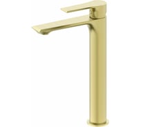 Смеситель для раковины высокий Wonzon & Woghand, брашированное золото WW-88019079-BG