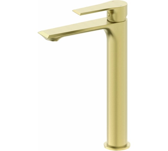 Смеситель для раковины высокий Wonzon & Woghand, брашированное золото WW-88019079-BG 1