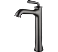 Смеситель для раковины высокий Wonzon & Woghand, темный графит WW-88239008-BGM