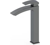 Смеситель для раковины высокий Wonzon & Woghand, темный графит WW-88239009-BGM