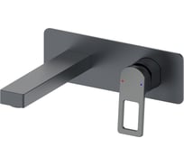 Встраиваемый смеситель для раковины Wonzon & Woghand темный графит WW-88869010-BGM