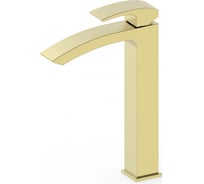 Смеситель для раковины высокий Wonzon & Woghand, брашированное золото WW-88239009-BG