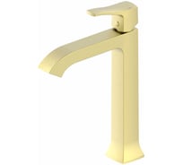 Смеситель для раковины высокий Wonzon & Woghand, брашированное золото WW-88019072-BG