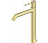 Смеситель для раковины высокий Wonzon & Woghand, брашированное золото WW-88019073-BG
