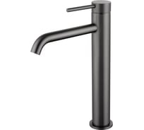 Смеситель для раковины высокий Wonzon & Woghand, темный графит WW-88239017-BGM