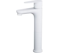 Смеситель для раковины высокий Wonzon & Woghand , белый матовый WW-A40232-MW