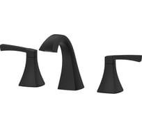 Смеситель для раковины Wonzon & Woghand на 3 отверстия, черный матовый WW-88083095-MB