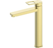 Смеситель для раковины высокий Wonzon & Woghand, брашированное золото WW-88239010-BG