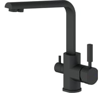 Смеситель для кухни Wonzon & Woghand с подключением фильтра, черный матовый WW-88458003-MB