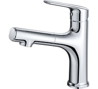 Смеситель для раковины Wonzon & Woghand с выдвижным изливом, хром WW-AE4151-CR