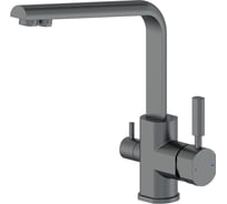 Смеситель для кухни Wonzon & Woghand с подключением фильтра, темный графит WW-88458003-BGM