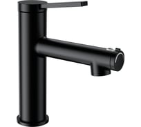 Смеситель для раковины Wonzon & Woghand с функцией полоскания, черный матовый WW-H1017-MB