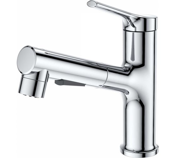 Смеситель для раковины Wonzon & Woghand с выдвижным изливом, хром WW-A40862-CR