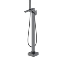 Смеситель для ванны напольного монтажа Wonzon & Woghand темный графит WW-88649009-BGM