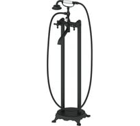 Смеситель для ванны напольного монтажа Wonzon & Woghand черный матовый WW-88649020-MB