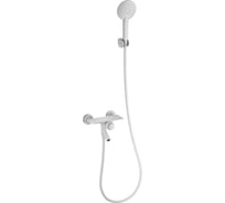 Смеситель для ванны с душем Wonzon & Woghand белый матовый WW-FE05L221-MW
