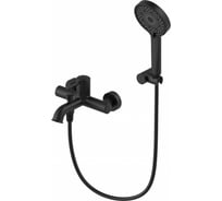 Смеситель для ванны с душем Wonzon & Woghand черный матовый WW-88037073-MB