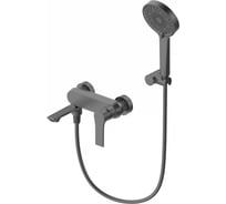 Смеситель для ванны с душем Wonzon & Woghand темный графит WW-88037079-BGM