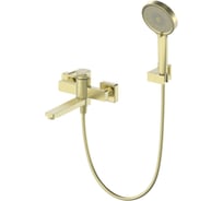 Смеситель для ванны с душем Wonzon & Woghand брашированное золото WW-88639010-BG