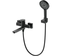 Смеситель для ванны с душем Wonzon & Woghand черный матовый WW-88639010-MB