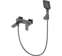 Смеситель для ванны с душем Wonzon & Woghand темный графит WW-88639016-BGM