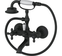 Смеситель для ванны с душем Wonzon & Woghand черный матовый WW-88639020-MB