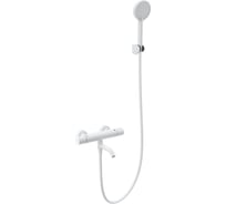 Смеситель для ванны с душем и термостатом Wonzon & Woghand белый матовый WW-B3029-A1-MW