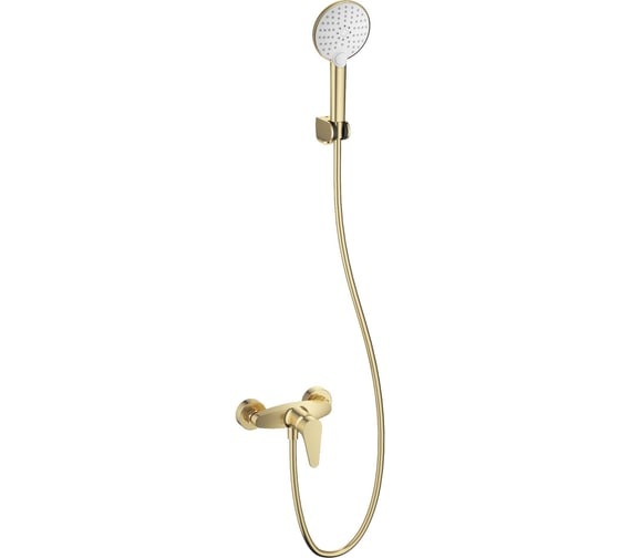 Смеситель для душа Wonzon & Woghand брашированное золото WW-AE3102-BG 1