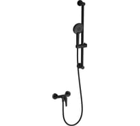 Смеситель для душа с гарнитуром Wonzon & Woghand черный матовый WW-4570-MB