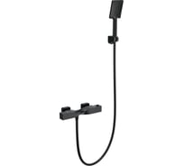 Смеситель для душа с термостатом Wonzon & Woghand черный матовый WW-B2025-A-MB