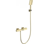 Смеситель для душа с термостатом Wonzon & Woghand брашированное золото WW-B2025-A-BG