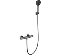 Смеситель для душа с термостатом Wonzon & Woghand темный графит WW-B2029-A-BGG