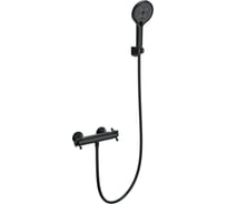 Смеситель для душа с термостатом Wonzon & Woghand черный матовый WW-B2048-A-MB