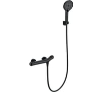 Смеситель для душа с термостатом Wonzon & Woghand черный матовый WW-B2057-A-MB