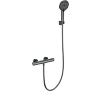 Смеситель для душа с термостатом Wonzon & Woghand темный графит WW-B3013-A-BGG