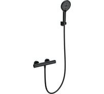 Смеситель для душа с термостатом Wonzon & Woghand черный матовый WW-B3013-A-MB